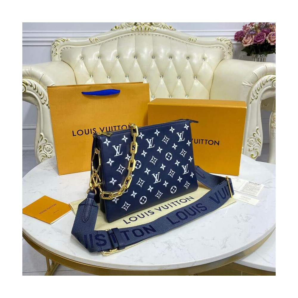 Louis Vuitton Coussin PM M57790 Navy Blue