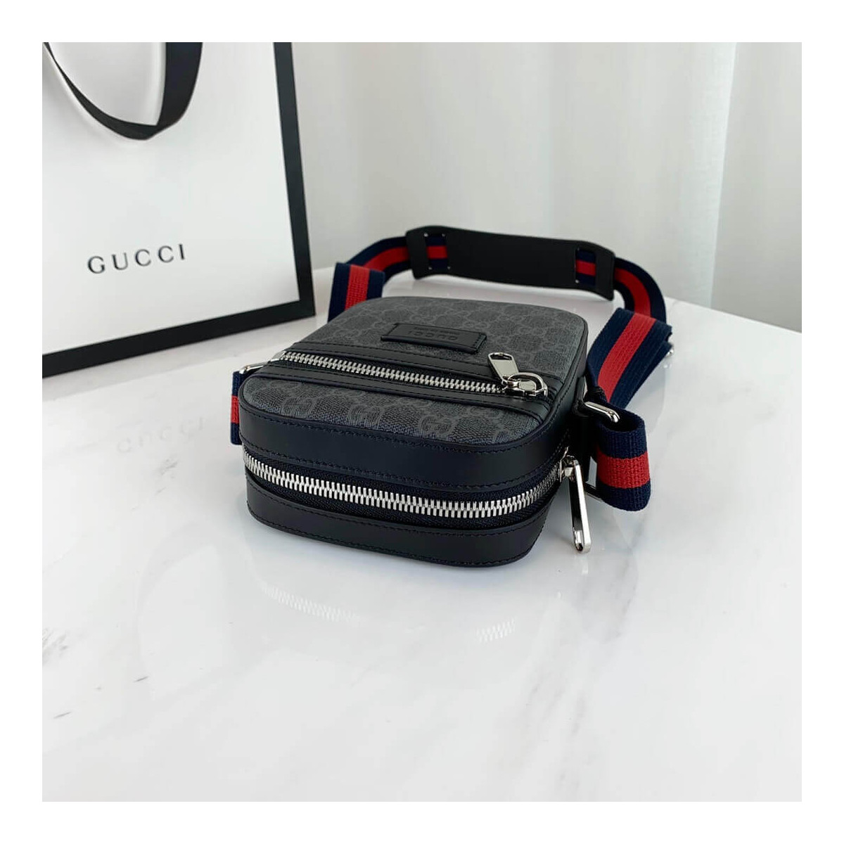 Gucci GG Black Messenger 598103