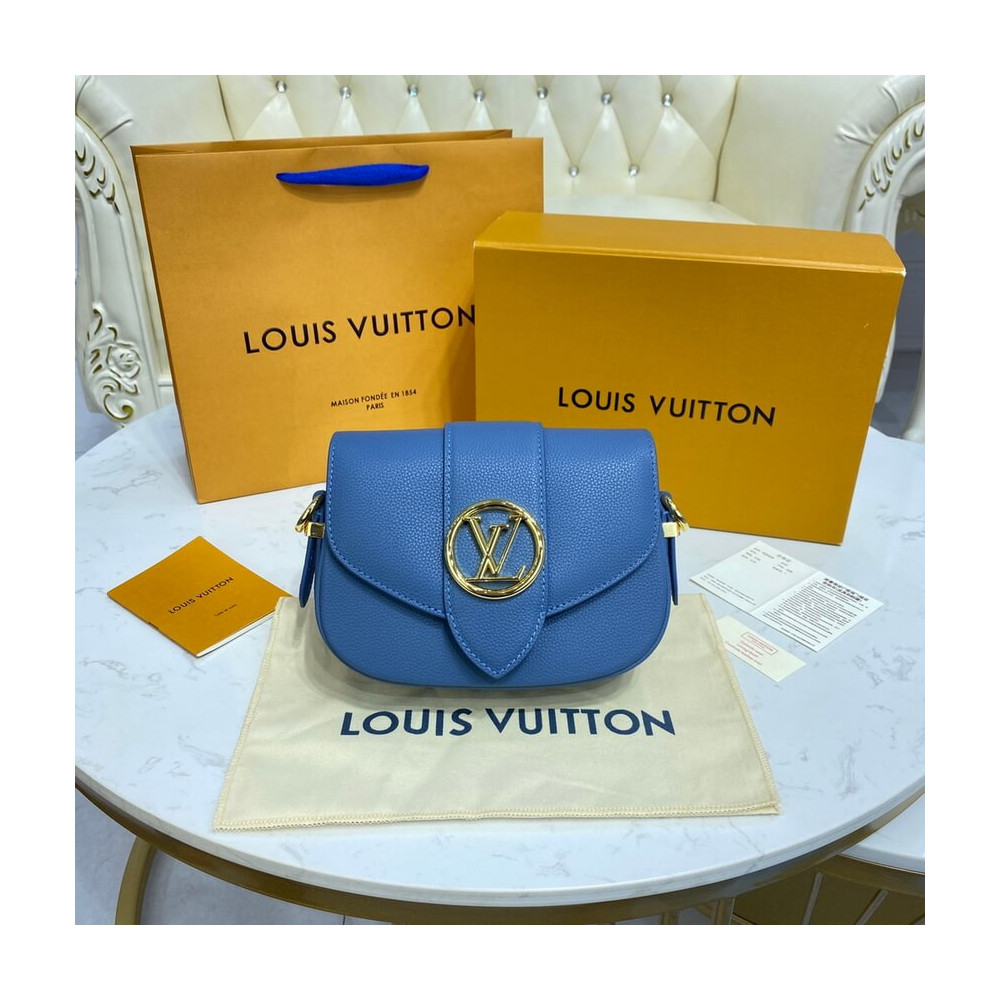 Louis Vuitton LV Pont 9 Soft PM M58964 Blue