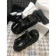 Chanel CC Quilted Velcro Sandals G31848