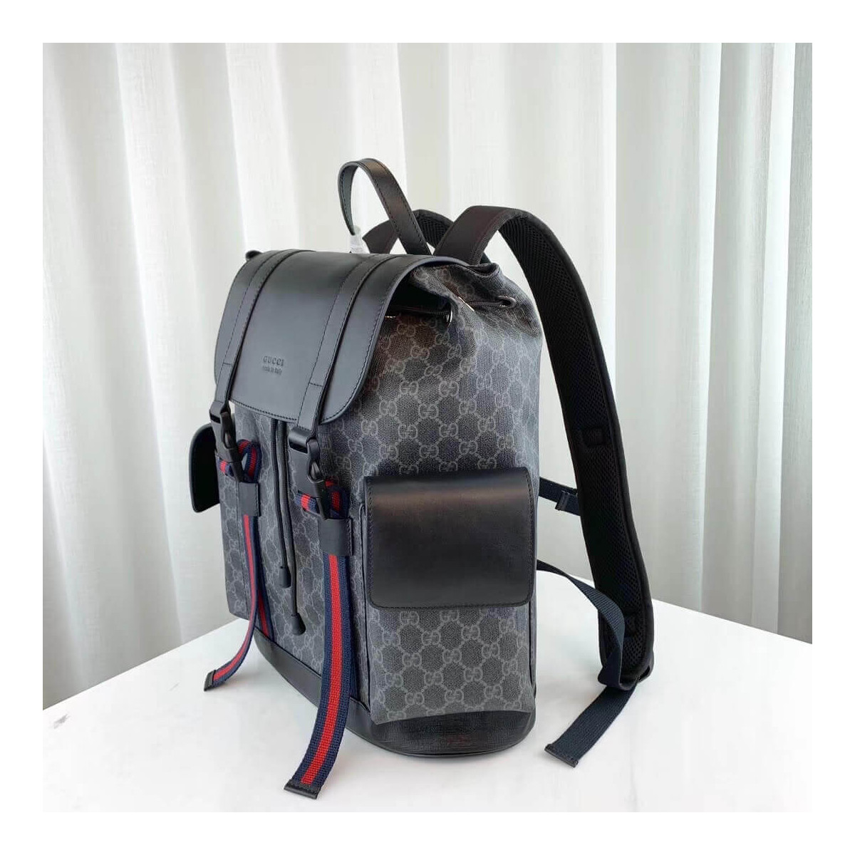 Gucci GG Black Backpack 495563