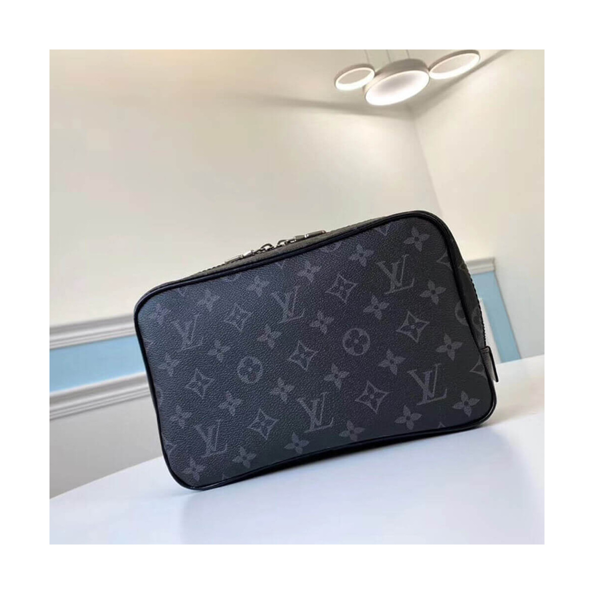 Louis Vuitton Monogram Eclipse Toilet Pouch GM M43383