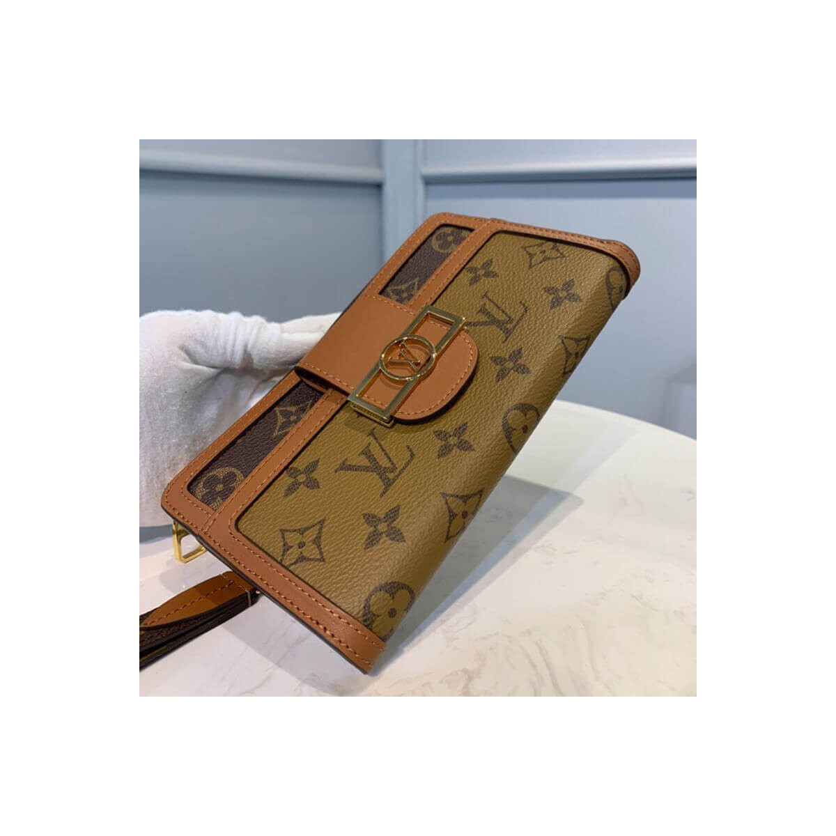 Louis Vuitton Dauphine Zippy Wallet M69162