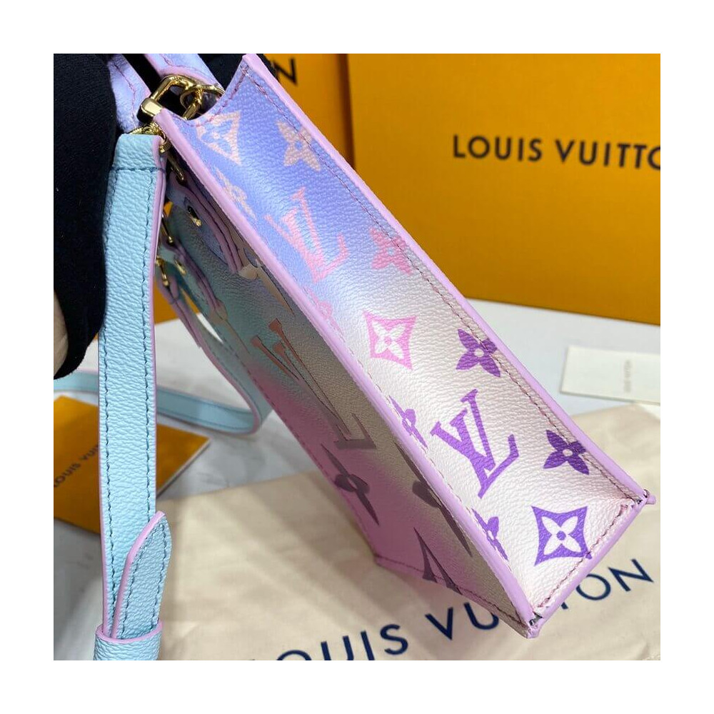 Louis Vuitton Petit Sac Plat M81341 Sunrise Pastel