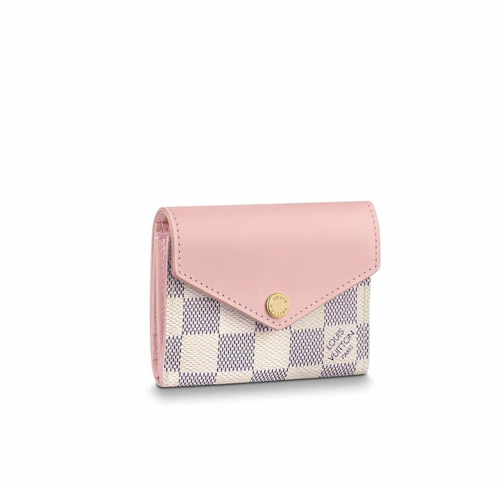 Louis Vuitton Damier Azur Zoe Wallet N60219 N60220