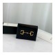 Gucci 1955 Horsebit Leather Card Case Wallet 621887