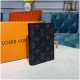 Louis Vuitton Monogram Eclipse Passport Cover M64501