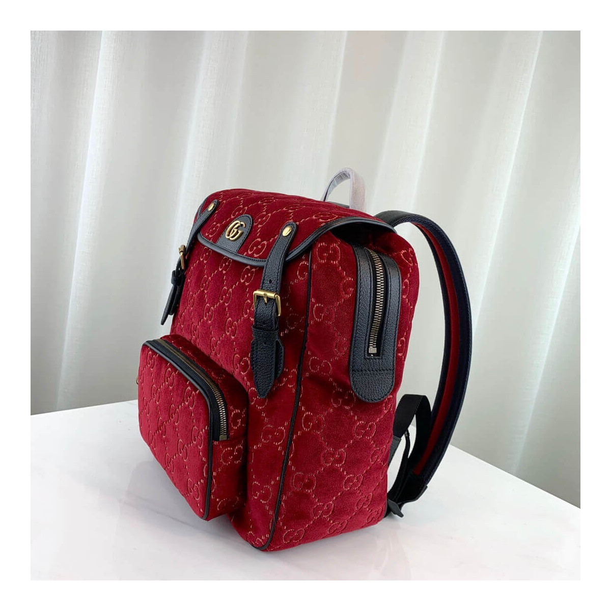 Gucci Small GG Velvet Backpack 574942