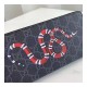 Gucci Kingsnake Print GG Supreme Zip Around Wallet 451273