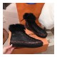 Louis Vuitton Fur Lined Sneaker 5C3137