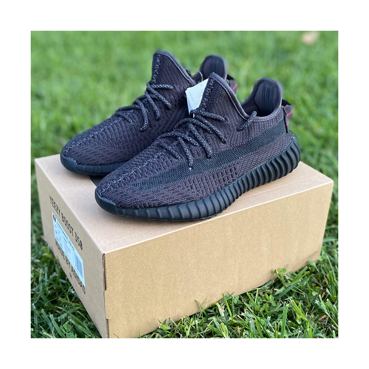 Adidas Yeezy Boost 350 V2 Black Non Reflective AH2019