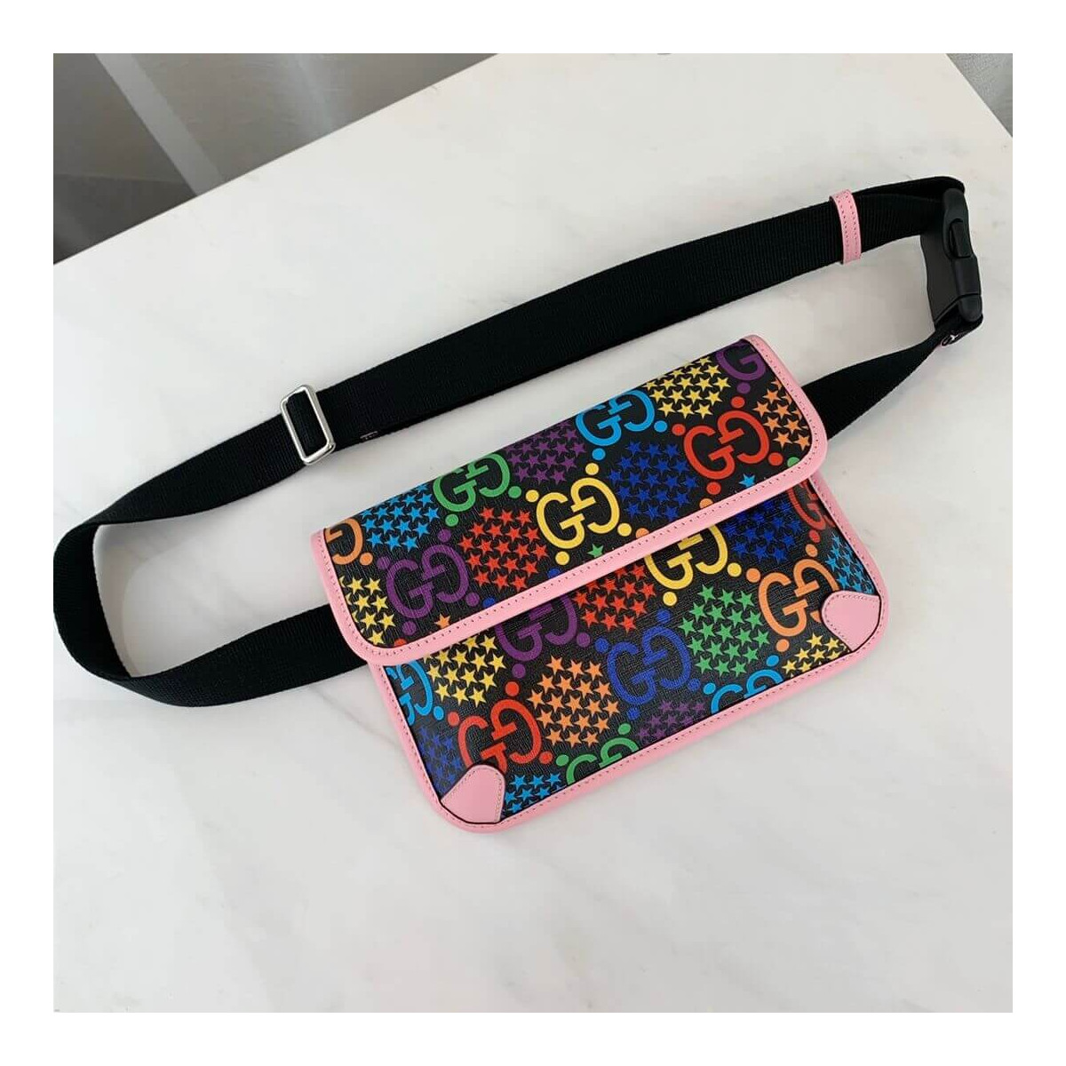 Gucci GG Psychedelic Belt Bag 598113