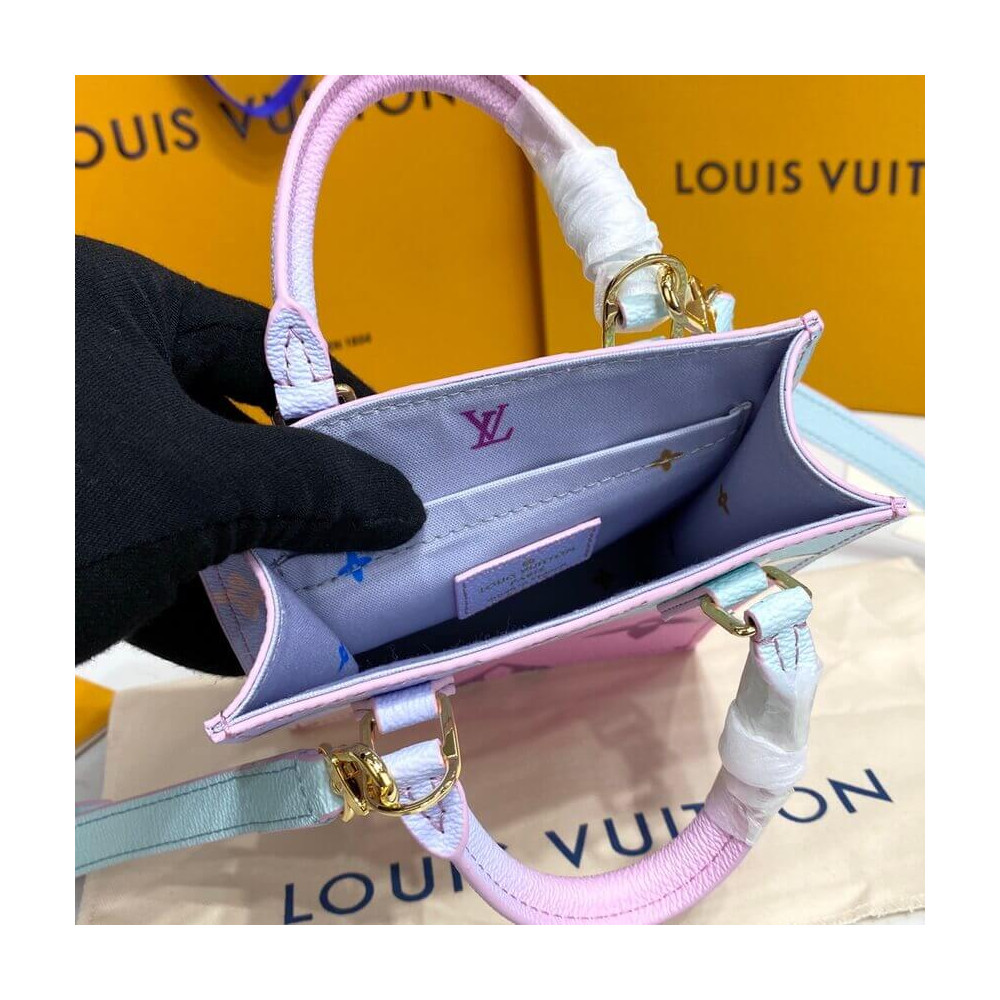 Louis Vuitton Petit Sac Plat M81341 Sunrise Pastel