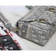 Christian Dior Small DiorCamp Bag in Oblique Embroidery M1241