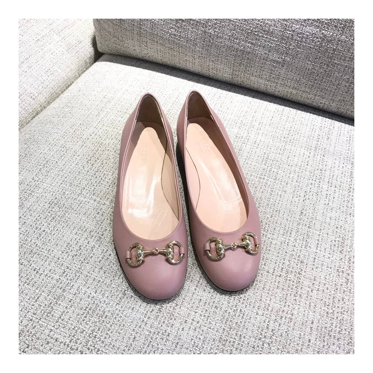 Gucci Leather Ballerinas 473160