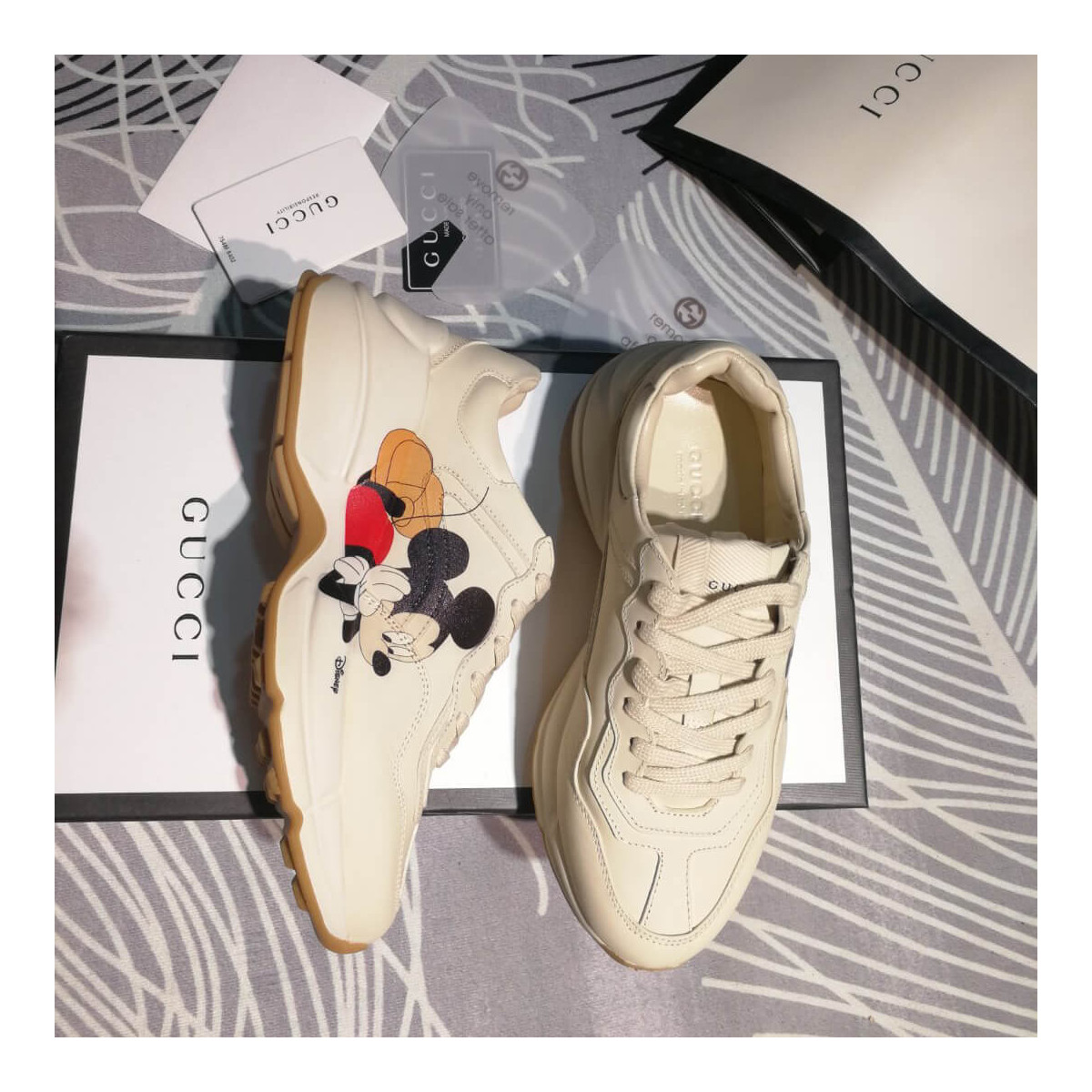 Gucci Disney x Gucci Rhyton Sneaker 602049