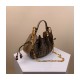 Fendi Pomodorino Brown FF Fabric Mini Bag 8BS059