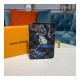 Louis Vuitton World-Map Print Passport Cover N40203