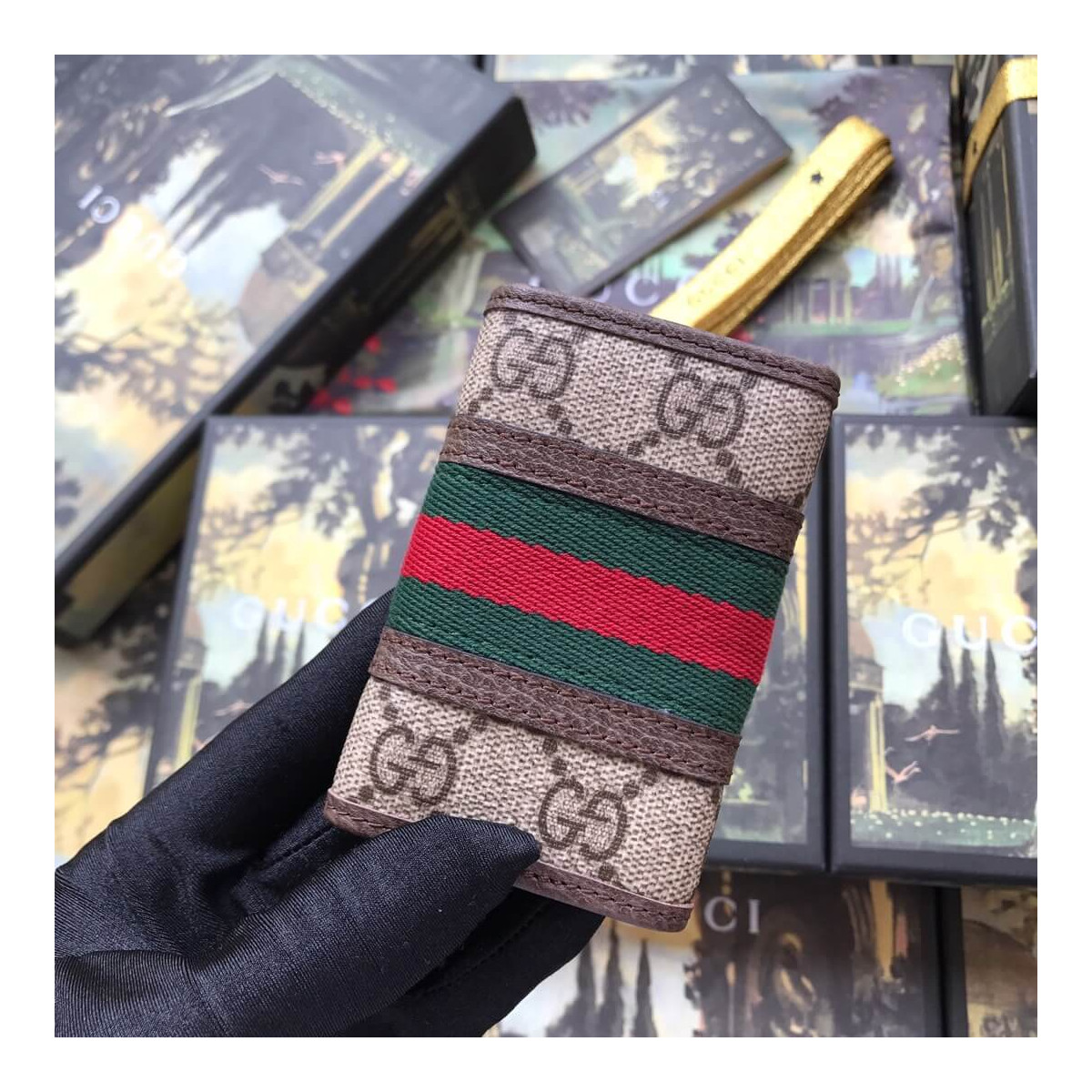 Gucci Ophidia GG Key Case 603732