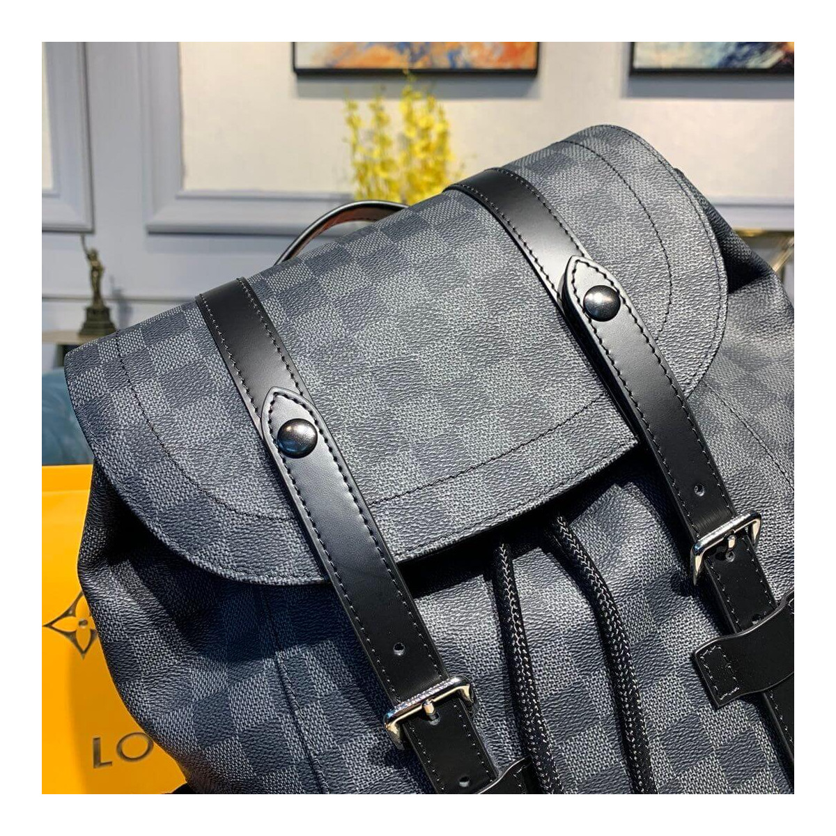 Louis Vuitton Damier Graphite Canvas Christopher PM N41379