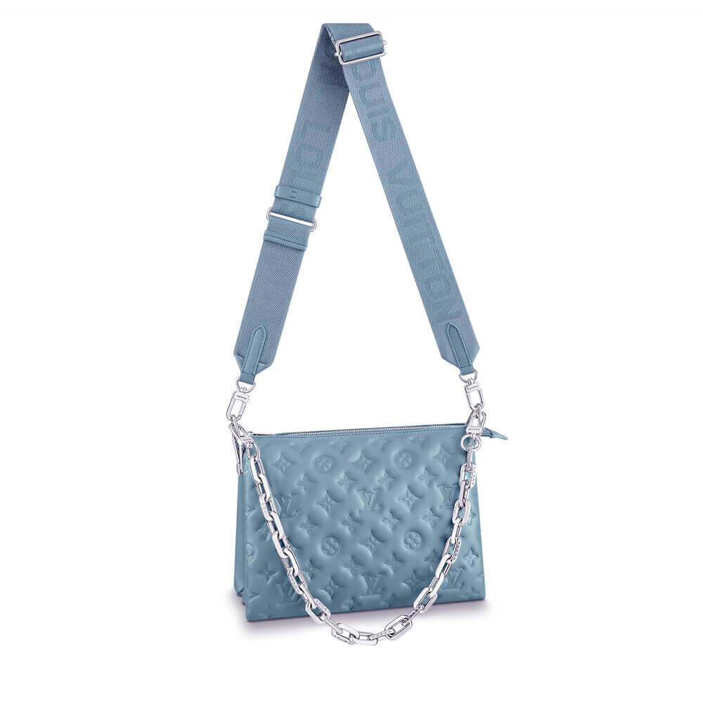 Louis Vuitton Coussin PM M58699 Bleu Glacier