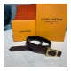 Louis Vuitton 25mm LV Malletier Belt M9943V