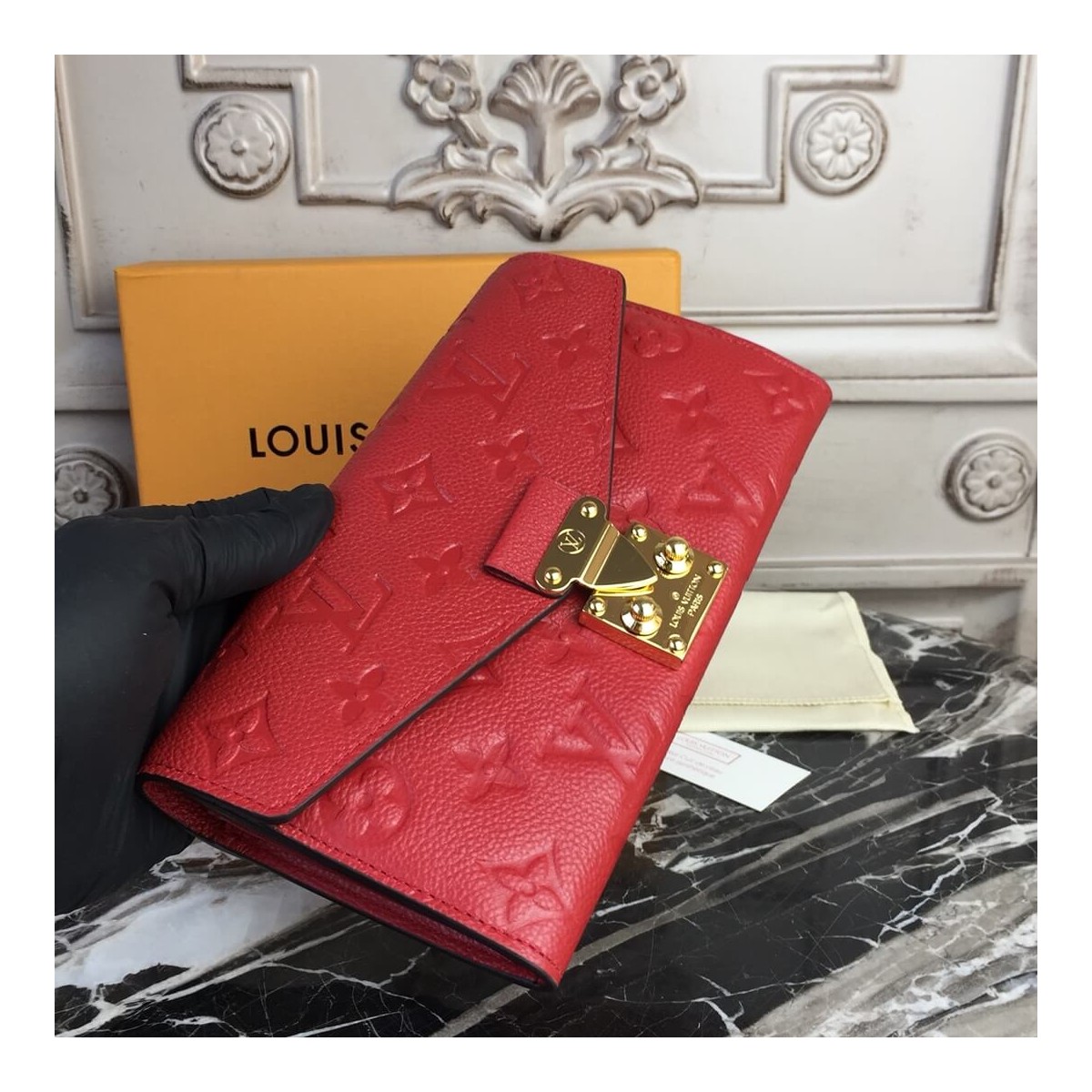 Louis Vuitton Monogram Empreinte Metis Wallet M62458