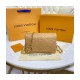 Louis Vuitton Pochette Coussin M80818 Camel Brown