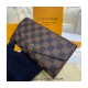 Louis Vuitton Damier Ebene Sarah Wallet N63209