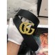 Gucci 40mm Belt With Textured Double G Buckle 582348