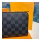 Louis Vuitton  Damier Graphite Canvas Zippy Organizer Wallet N60111/N63077