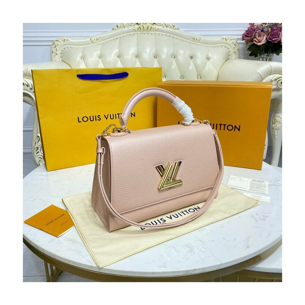 Louis Vuitton Twist One Handle MM M57090 Champagne Metallise