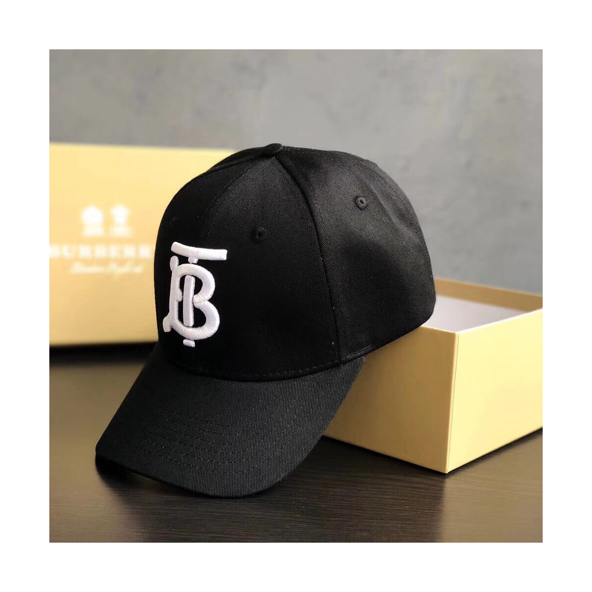 Burberry TB Monogram Motif Baseball Cap 80109461