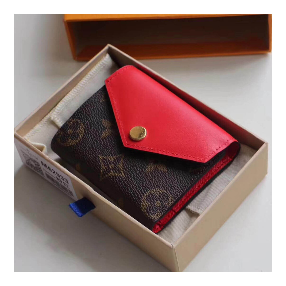 Louis Vuitton Monogram Canvas Zoe Wallet M63881 M62932 M62933