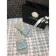 Chanel CC Quilted Mules G35604 Light Blue/Blue