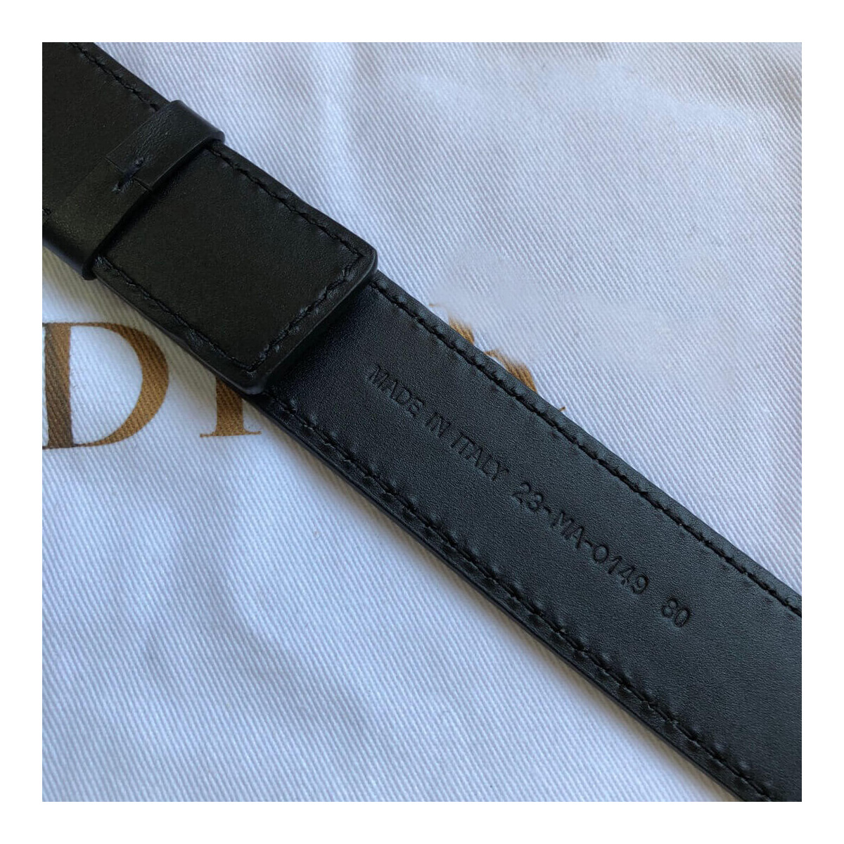 Christian Dior D-Fence 3.0cm Belt B0384