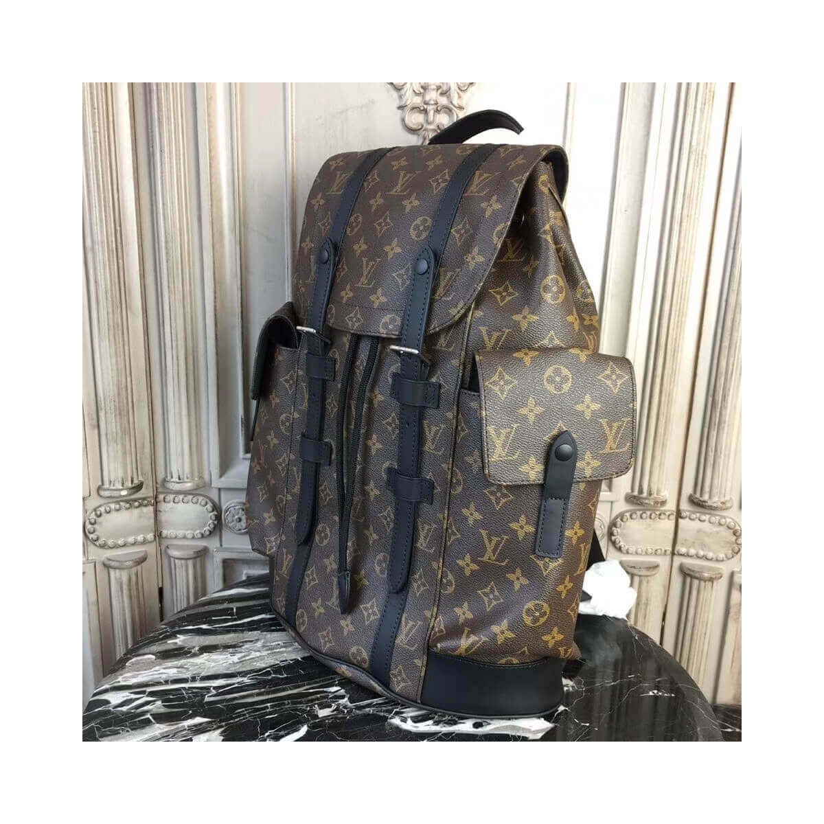 Louis Vuitton Monogram Canvas Christopher PM M43735