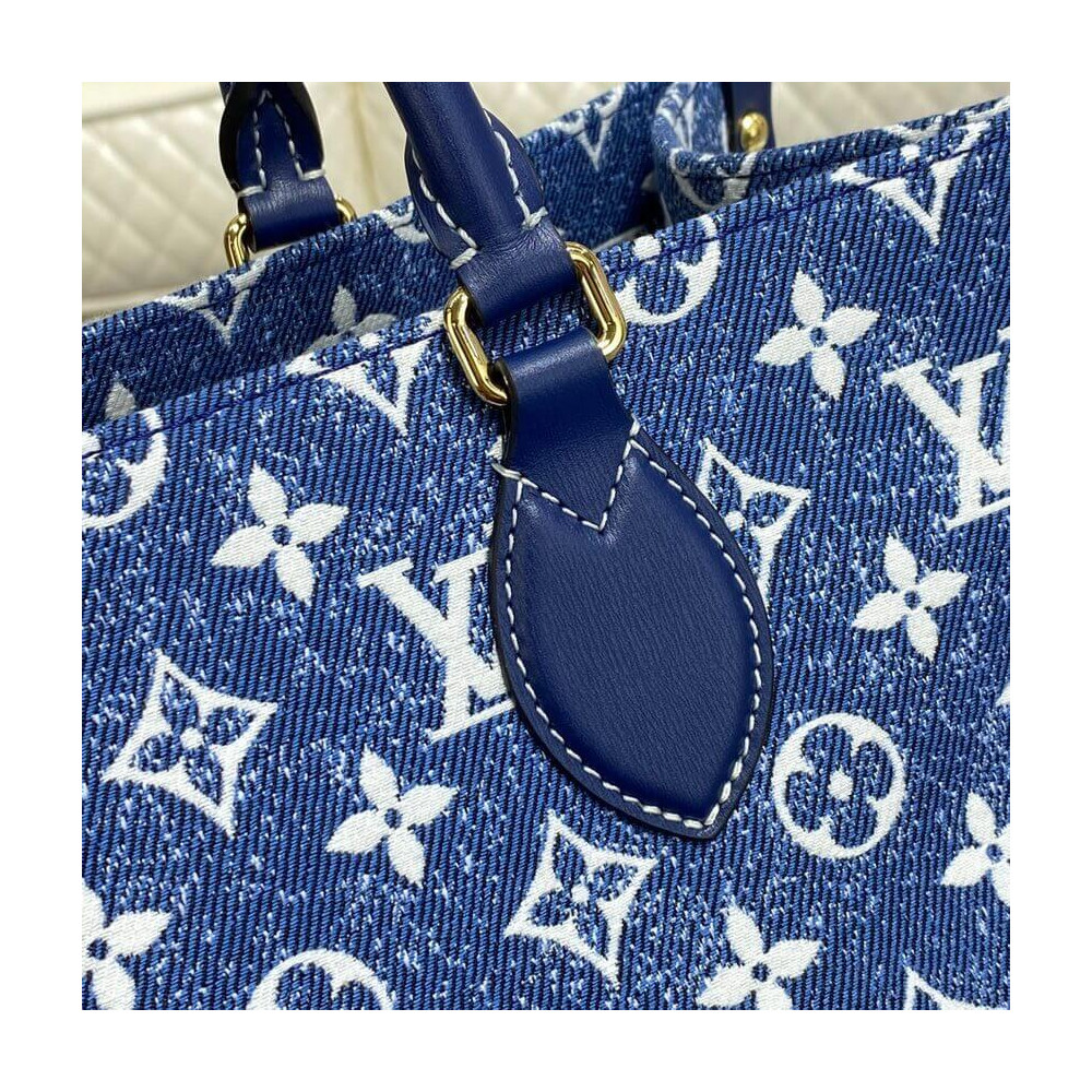 Louis Vuitton Monogram Jacquard Denim OnTheGo MM M59608