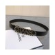 Chanel Waxy Calfskin 30mm Belt AA6600