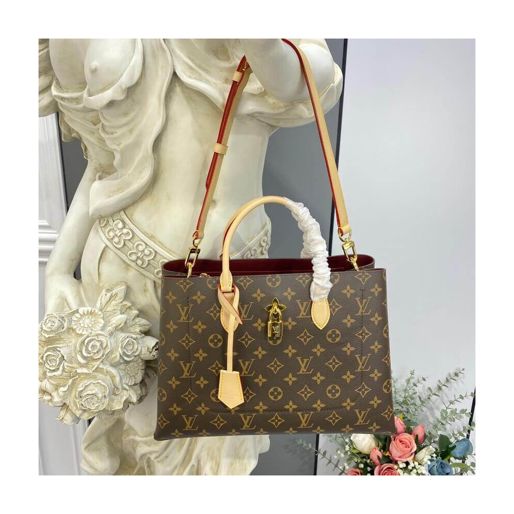 Louis Vuitton Monogram Canvas Flower Tote M43551