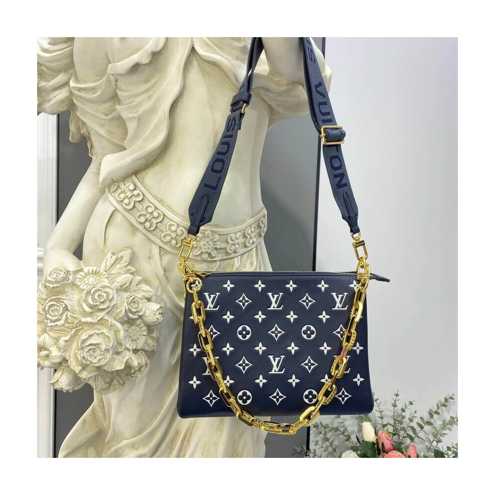 Louis Vuitton Coussin PM M57790 Navy Blue