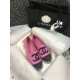 Chanel CC Quilted Espadrilles G29762 Pink/Black