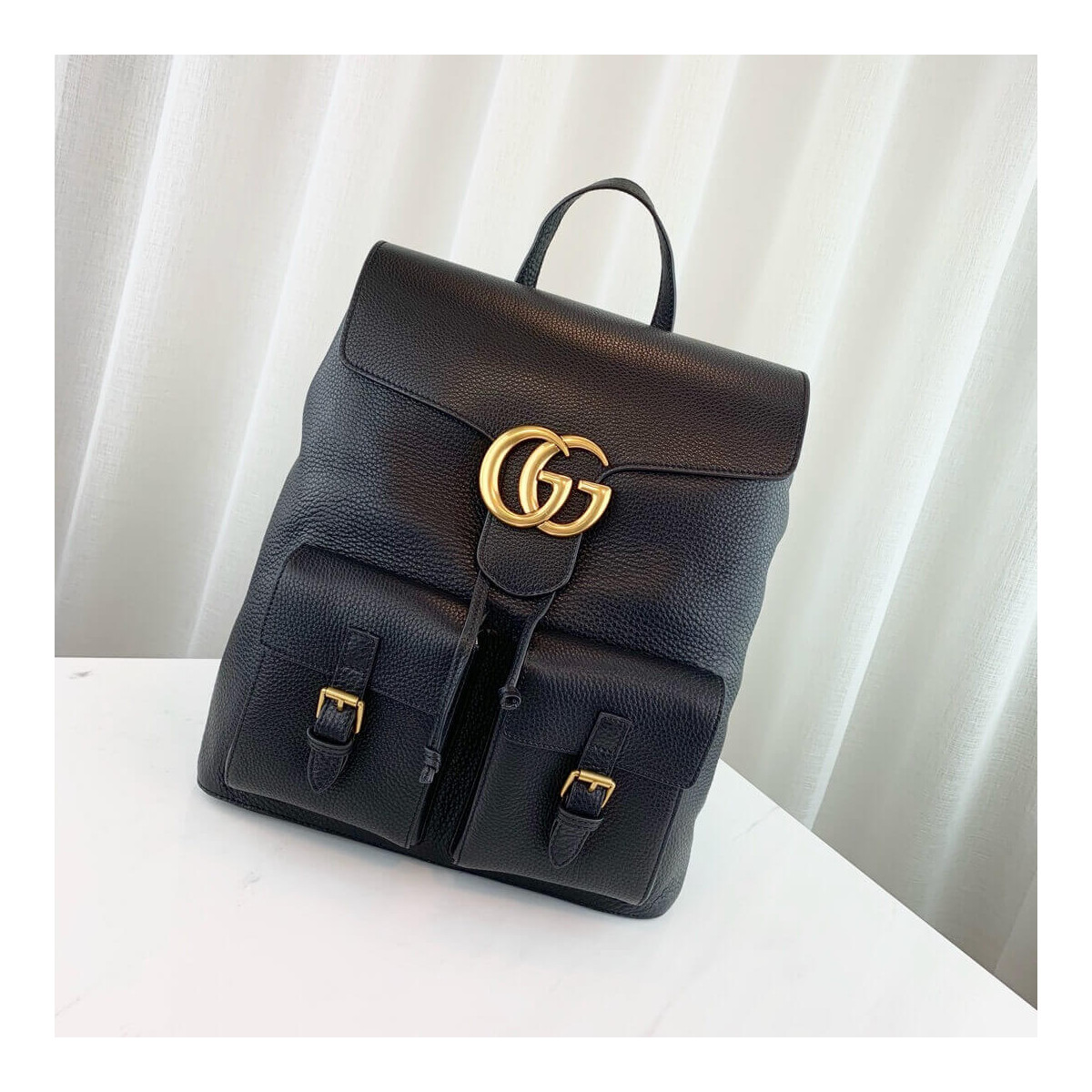 Gucci GG Marmont Leather Backpack 429007