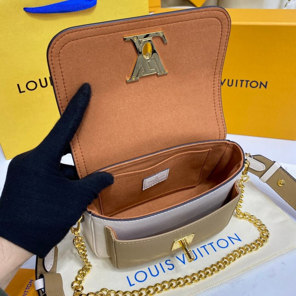 Louis Vuitton Lockme Tender M59733 Quartz White