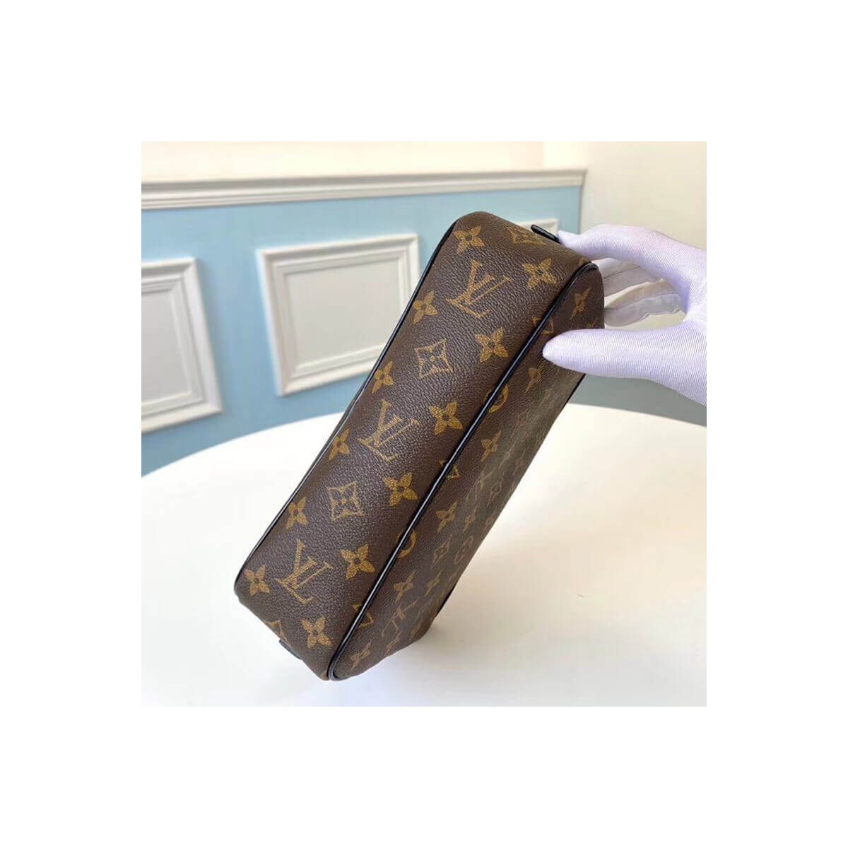 Louis Vuitton Monogram Macassar Toilet Pouch GM M47506