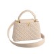 Louis Vuitton Capucines BB Bag In Quilting Lambskin M55360