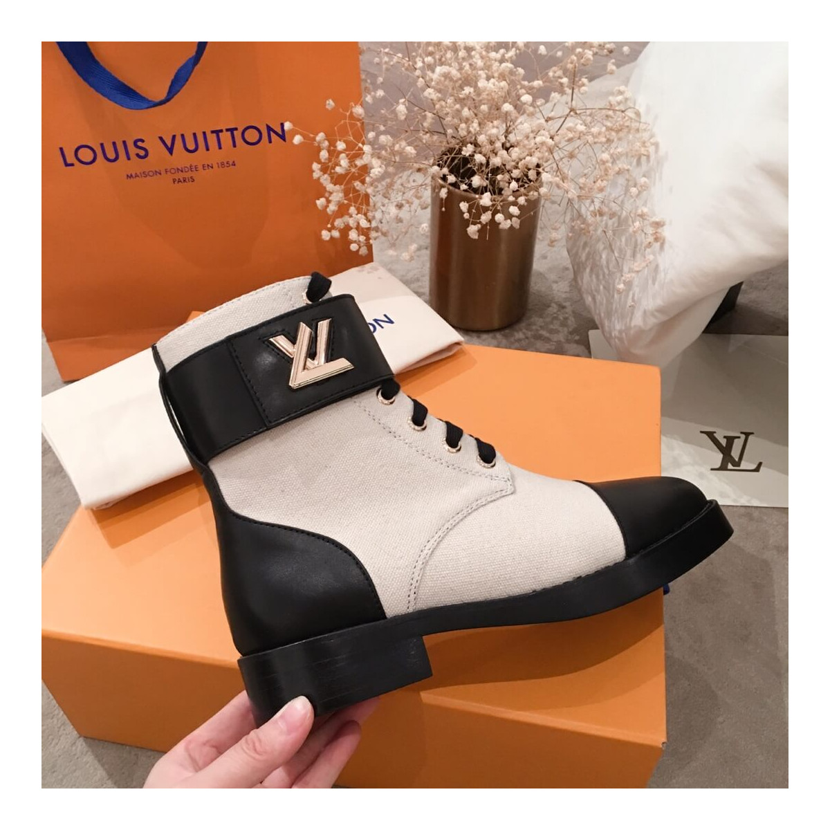 Louis Vuitton Wonderland Flat Ranger Boot 1A1IY4