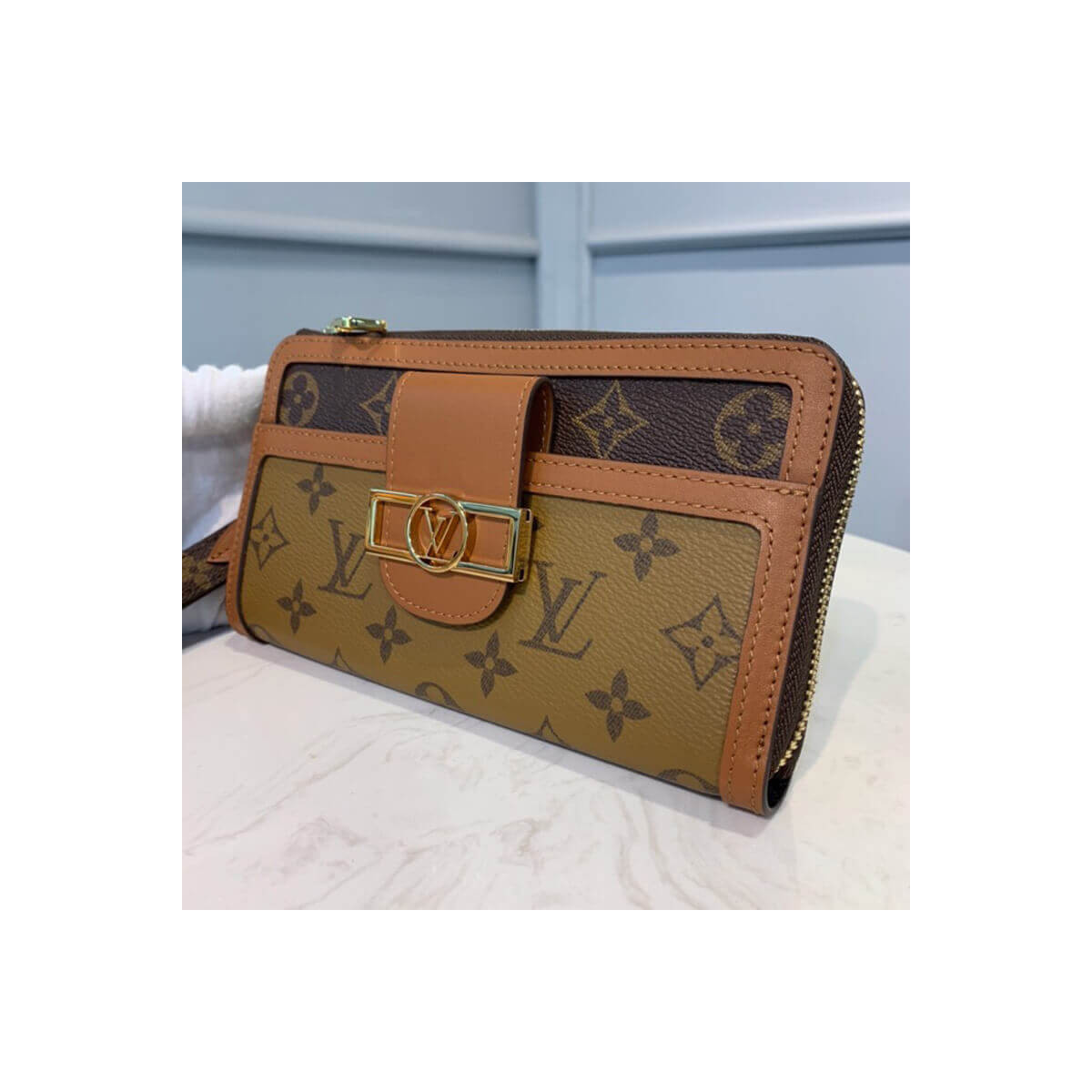 Louis Vuitton Dauphine Zippy Wallet M69162