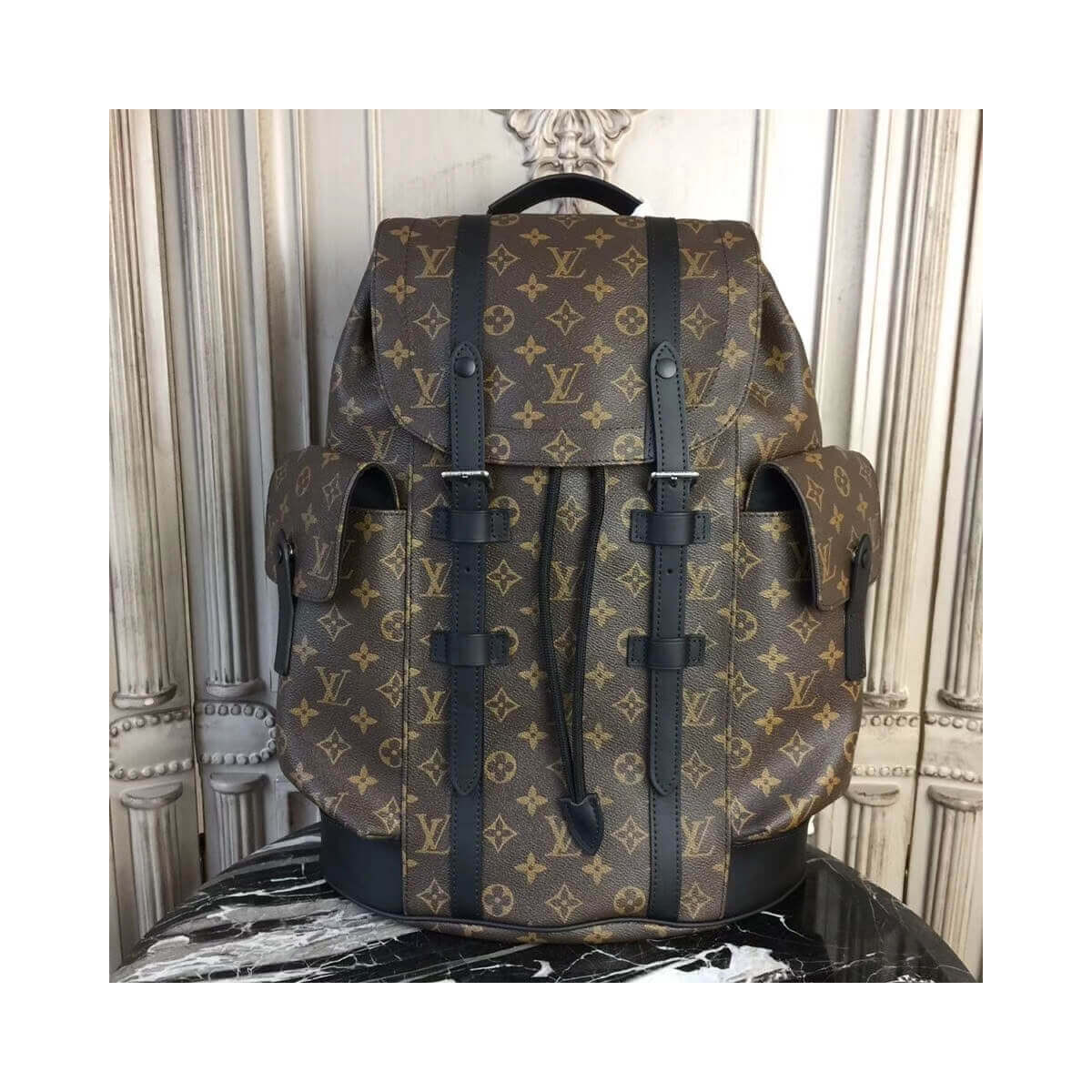 Louis Vuitton Monogram Canvas Christopher PM M43735