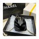 Chanel Clutch With Chain in Nylon Grosgrain AP2669 Black